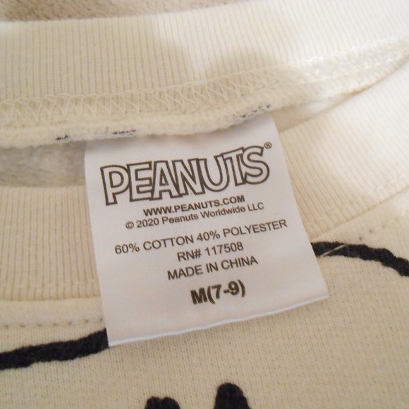 Peanuts Snoopy & Woodstock Sweatshirt (Bust 20-1/2") - Picture 2 of 5